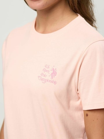 U.S. POLO ASSN. Top ' UWMisty ' w kolorze różowy