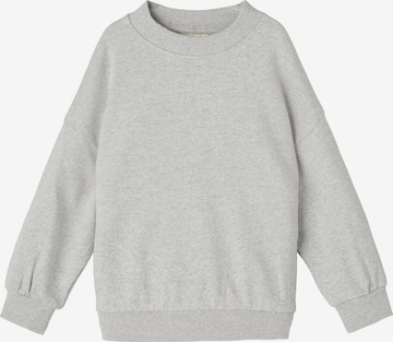 NAME IT Sweatshirt 'Daylin' in Grey: front