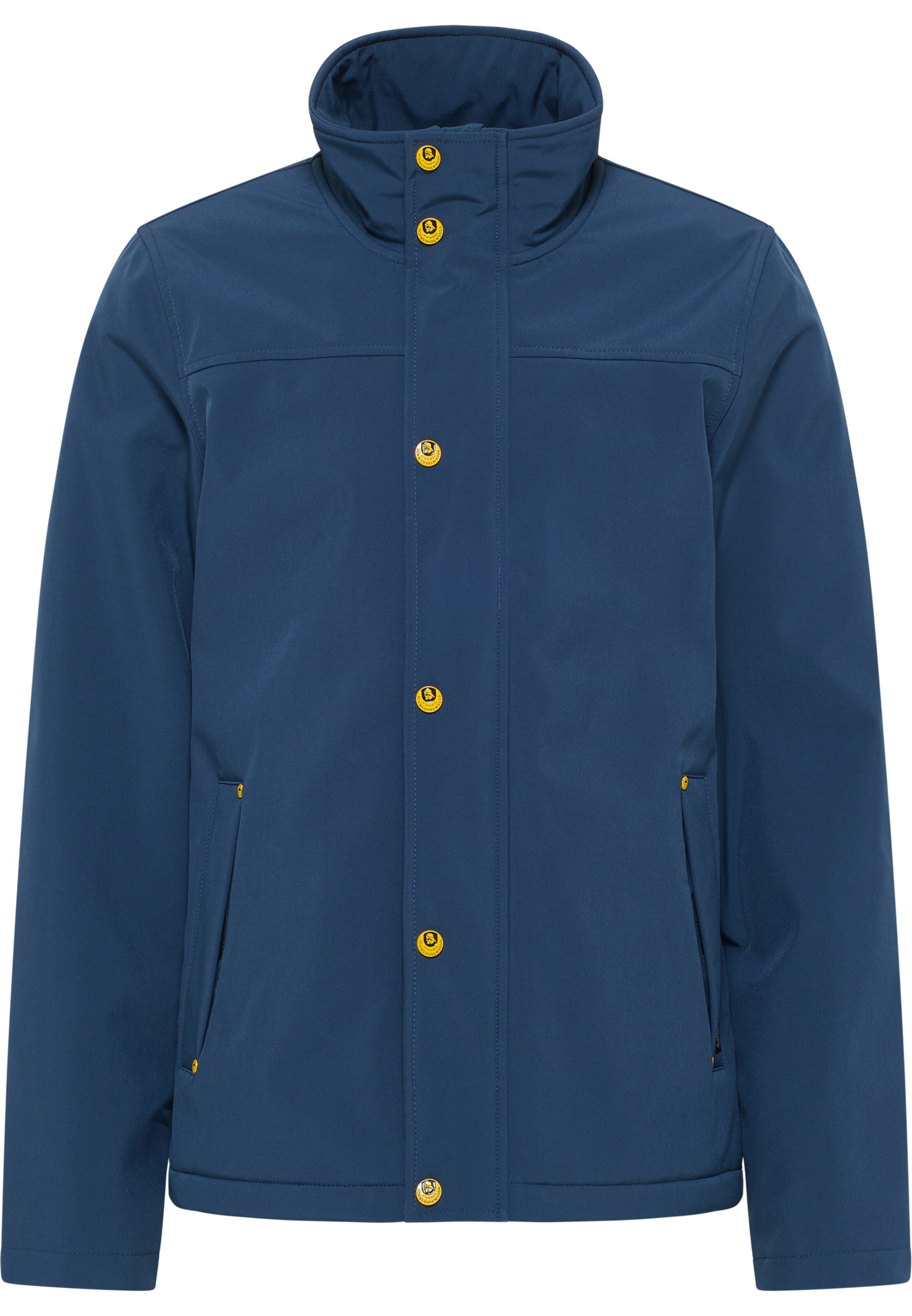 Schmuddelwedda Funkčná bunda - Modrá: predná strana