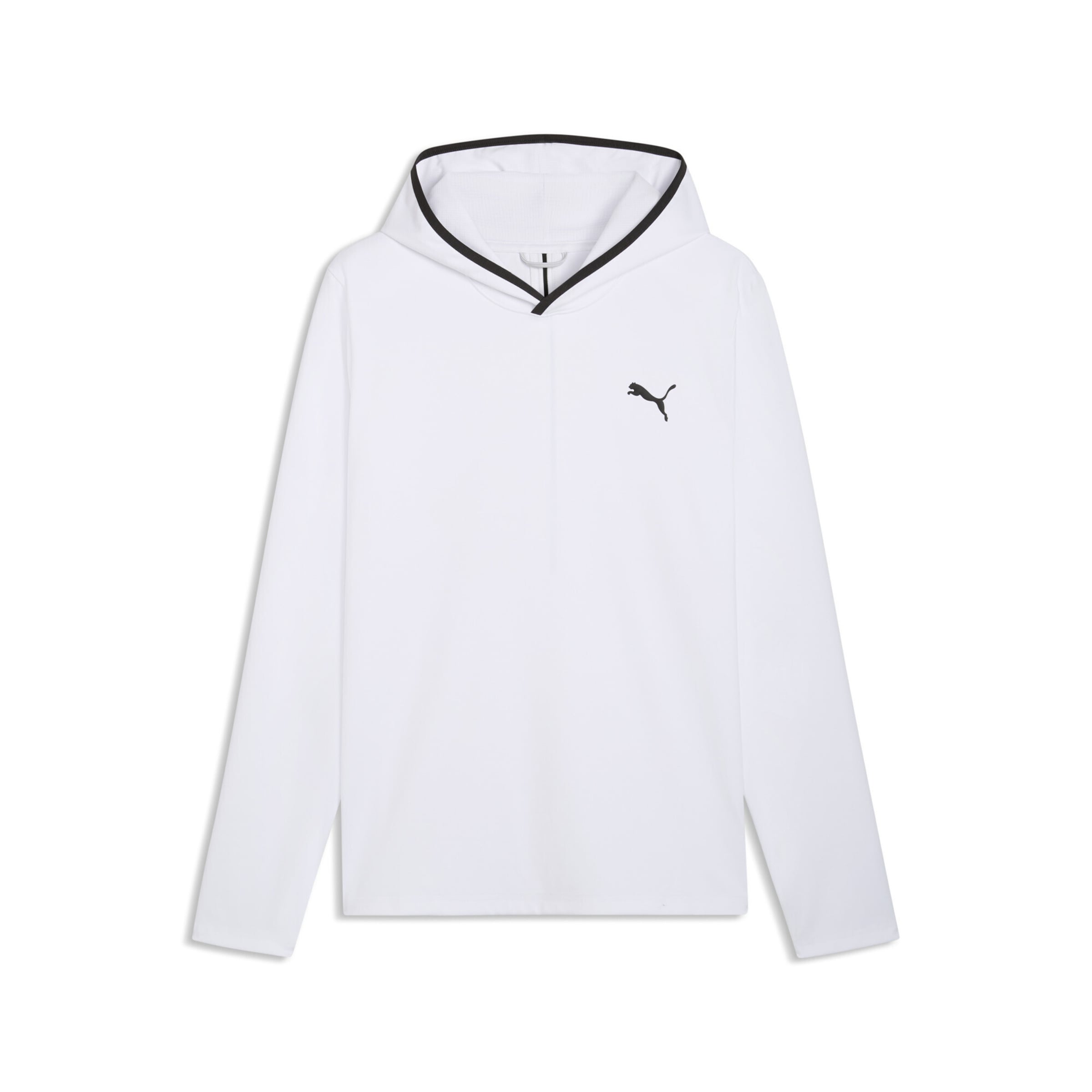 PUMA Sports sweatshirt 'Cloudspun' in Black / White, Item view
