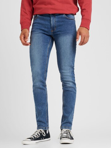 Denim Project Skinny Jeans 'Mr. Red' in Blau: Vorderseite