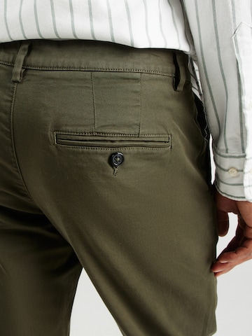 SELECTED Regular Chino 'SLHNew Miles' in Groen