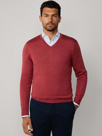 Hackett London Pullover in Rot: Vorderseite