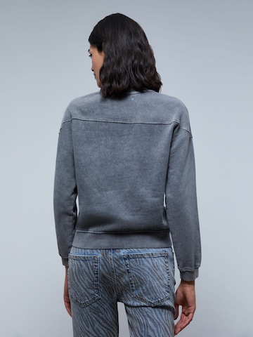 Scalpers Sweatshirt ' Yoke ' in Grey