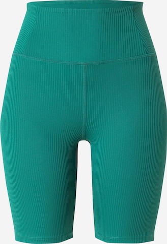 Skinny Pantaloni sportivi di Girlfriend Collective in verde: frontale