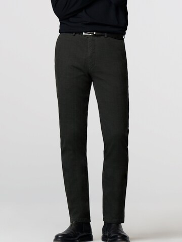 MEYER Regular Chino Pants 'Bonn' in Grey: front
