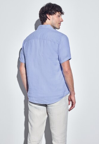 Street One MEN Regular Fit Hemd in Blau