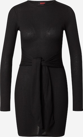 Misspap Knitted dress in Black: front