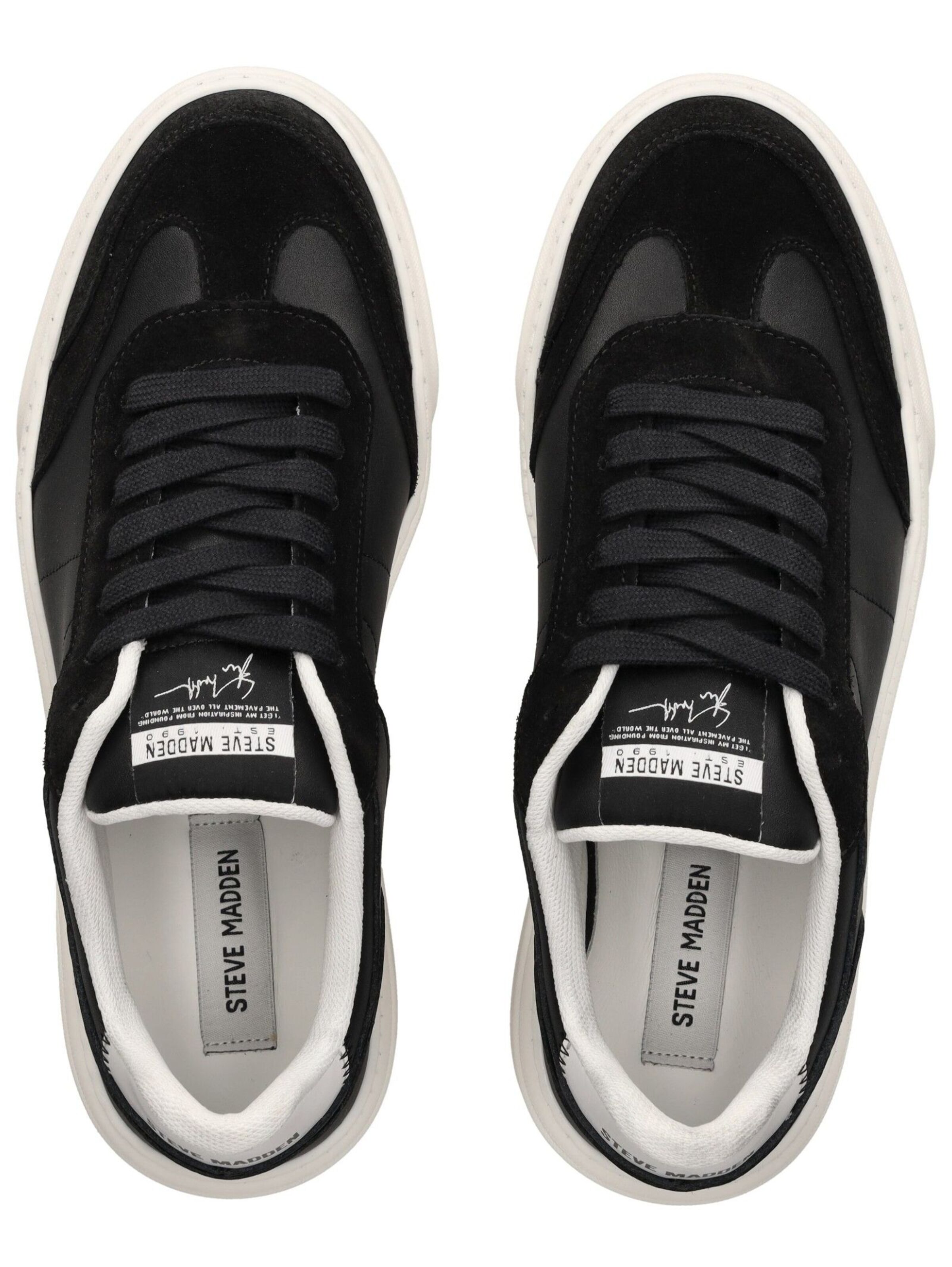 STEVE MADDEN Tenisky – černá