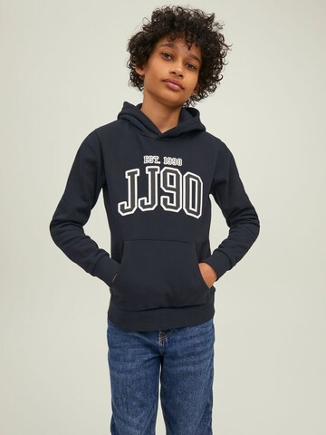 Jack & Jones Junior Sweatshirt in Zwart: voorkant