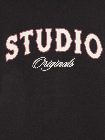 JACK & JONES Shirt 'JORUPSTATE' in Zwart