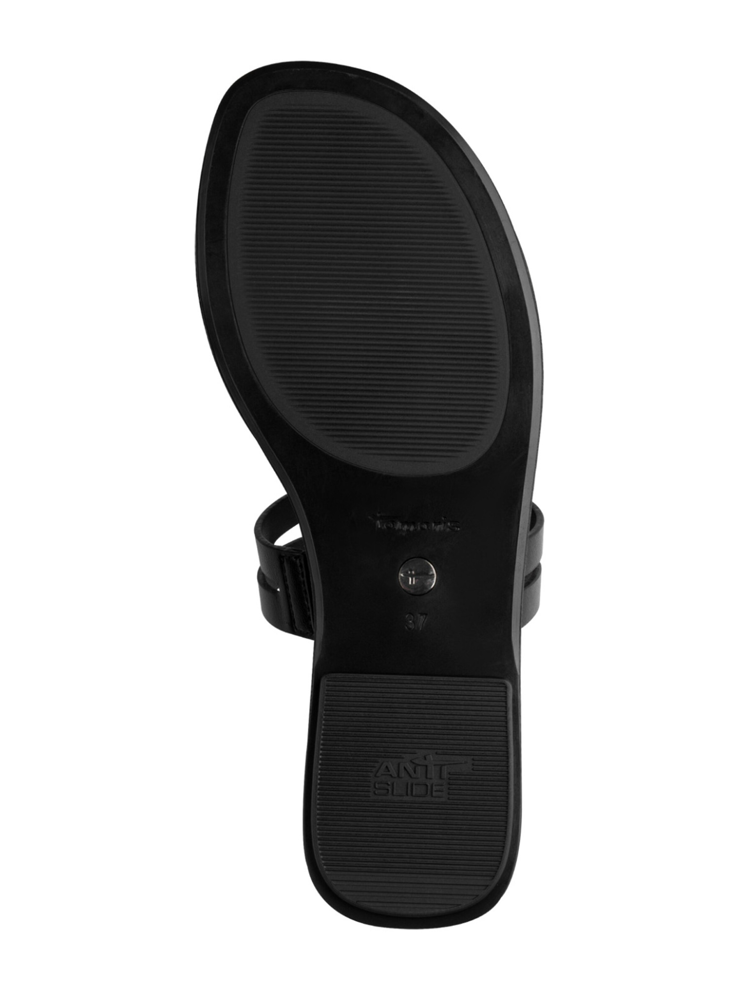 Tamaris - Sapato aberto em preto