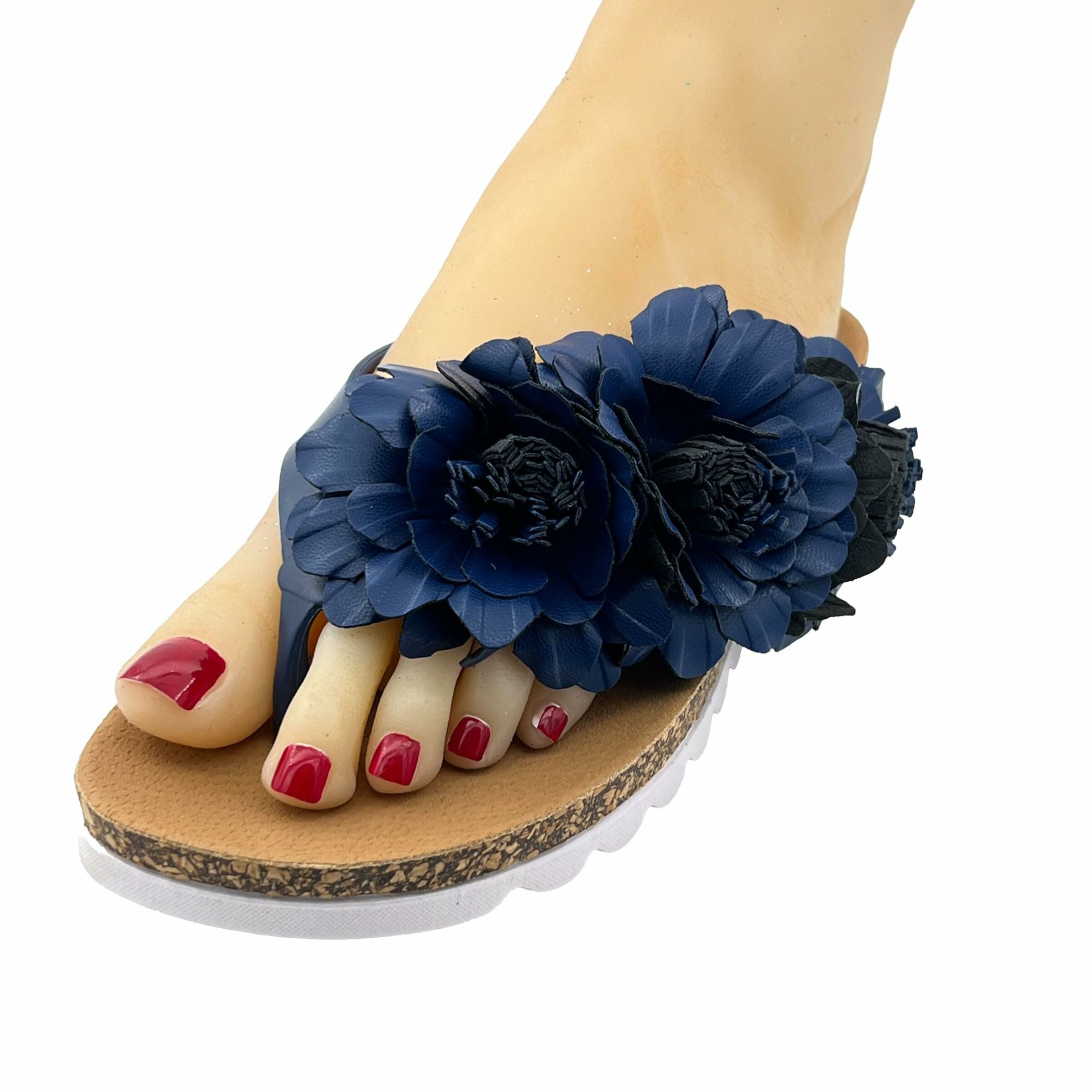 Scarpa Pantolette in Blau: Vorderseite