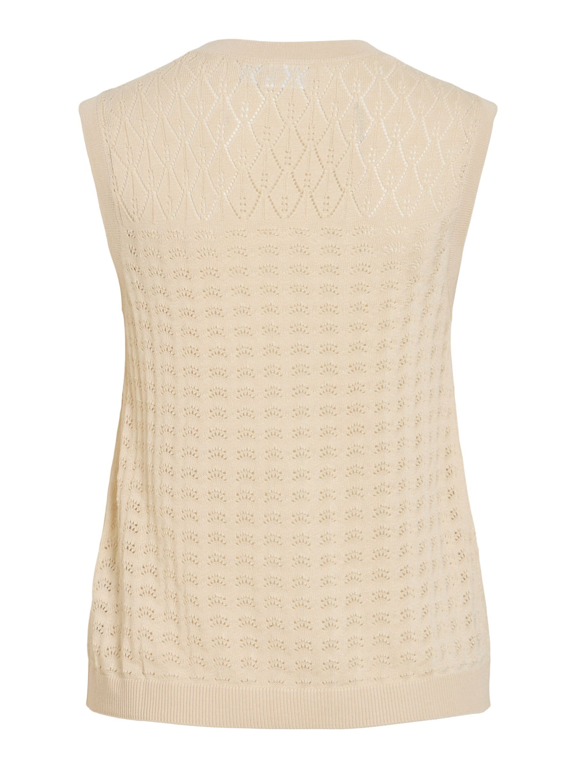 Pull-over 'VIMylie' VILA en beige