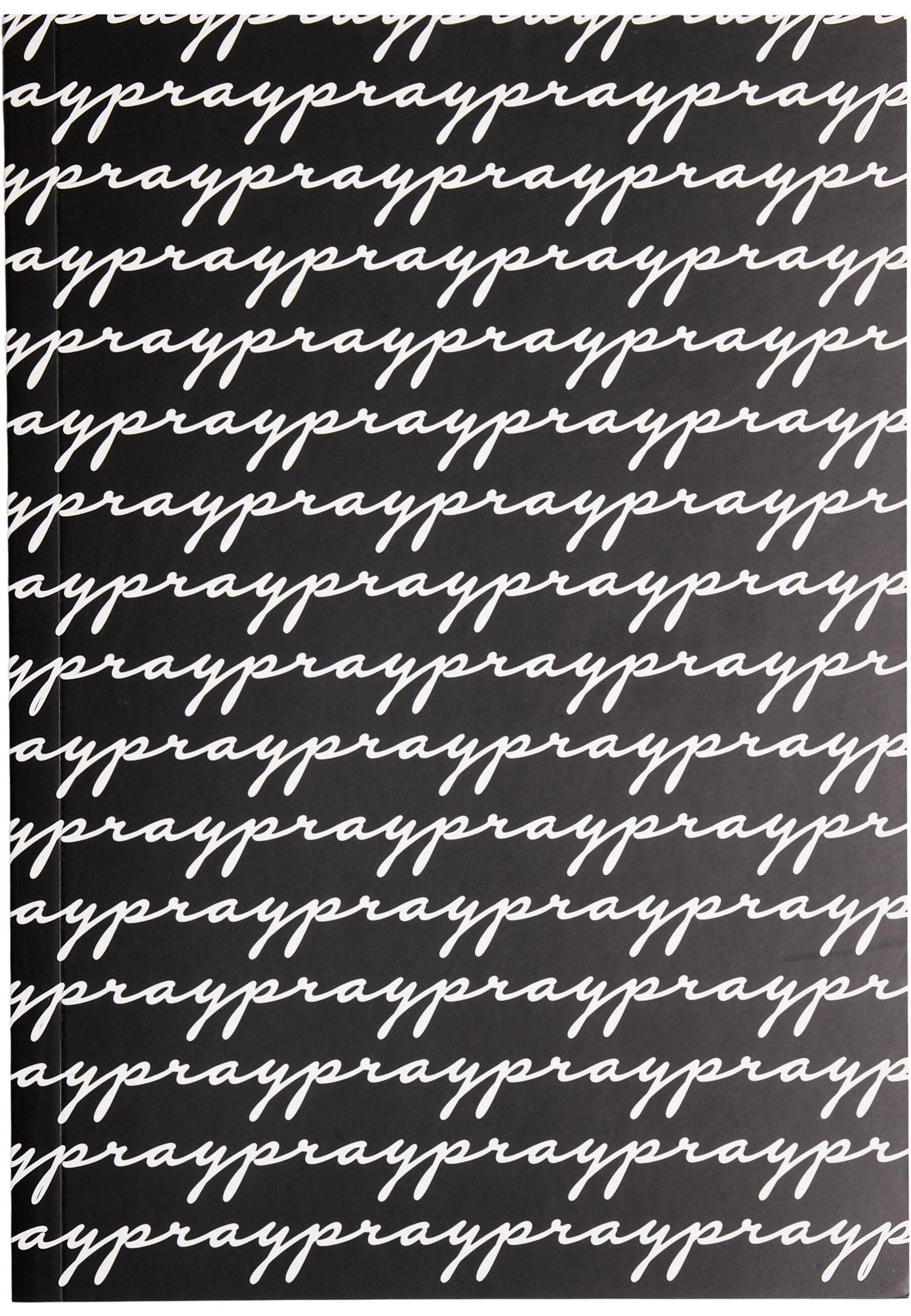 Mister Tee Artykuły papiernicze 'Pray' w kolorze czarny