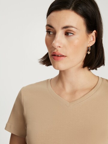 CROSS JEANS T-Shirt in Beige