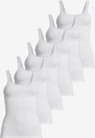 CON-TA Undershirt 'Modal' in White: front