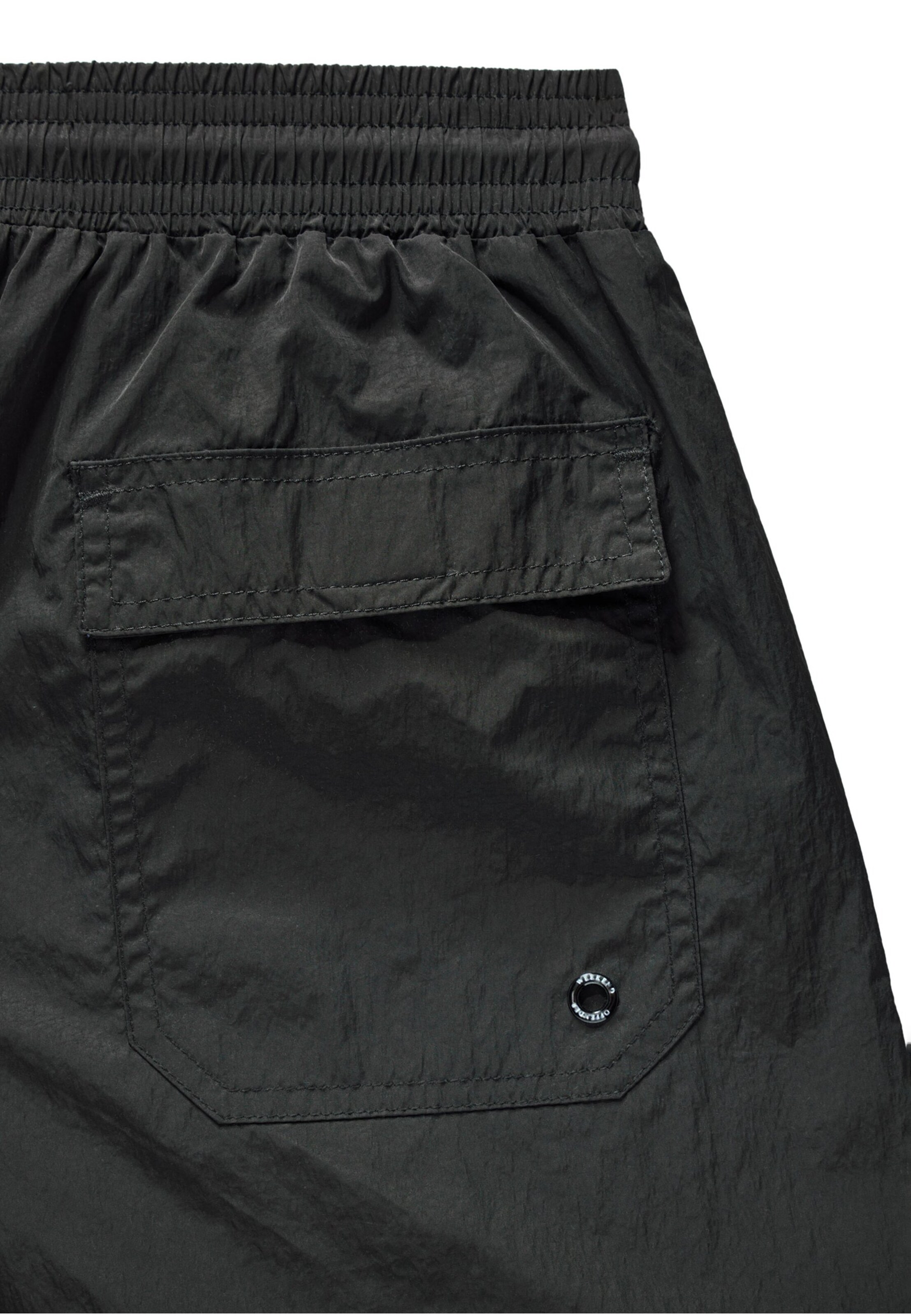 Weekend Offender Regular Zwemshorts 'Stacks' in Zwart