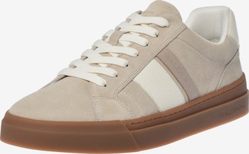 Baskets basses BALDININI en beige : devant