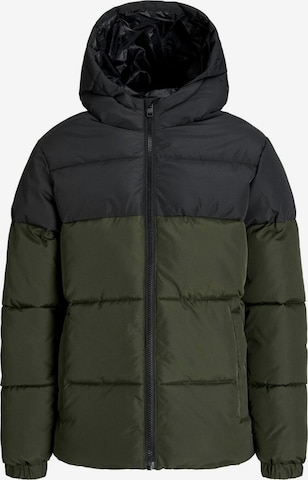 JACK & JONES Winterjacke 'JJMAZE' in Grün: Vorderseite