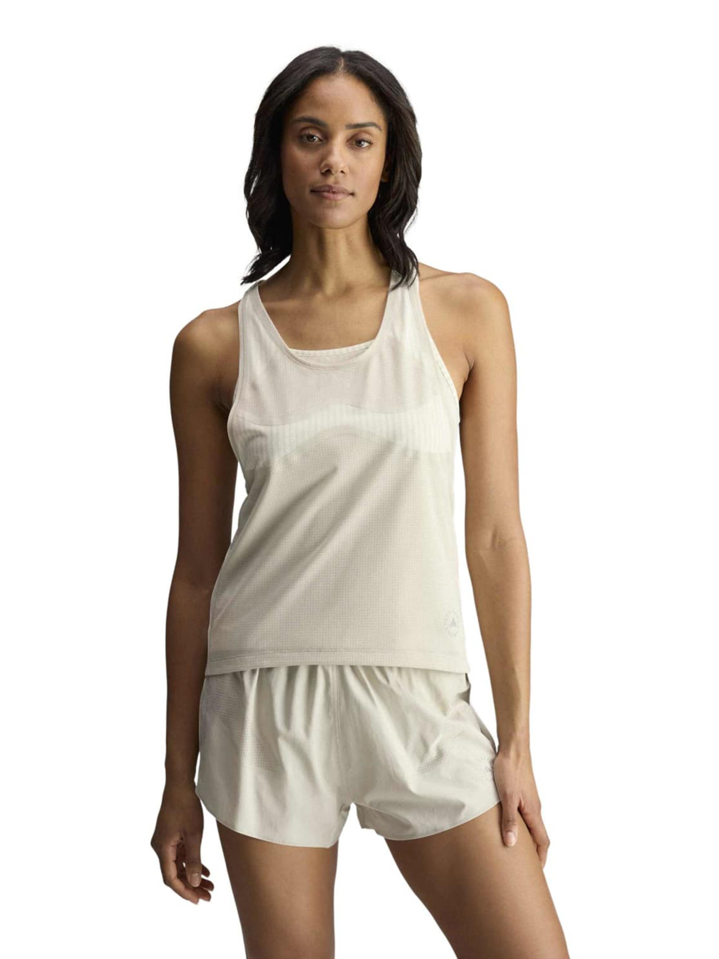 ADIDAS BY STELLA MCCARTNEY Спортивный топ в Белый: спереди