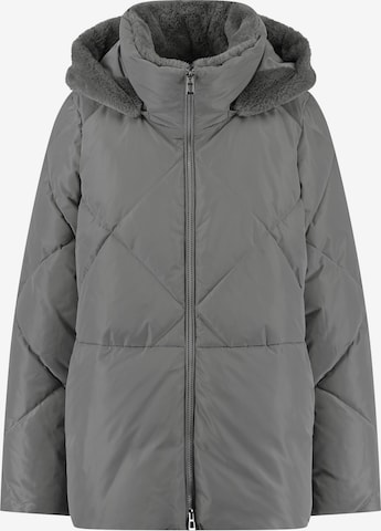 GERRY WEBER Winter Jacket in Grey: front