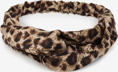 styleBREAKER Haarschmuck 'Haarband mit Leo Print' in One Size in braun, Produktansicht