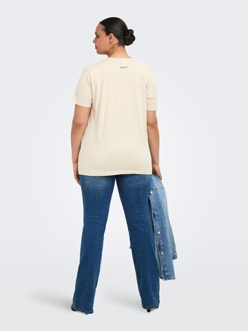 ONLY Carmakoma Shirt 'CARROXY' in Beige