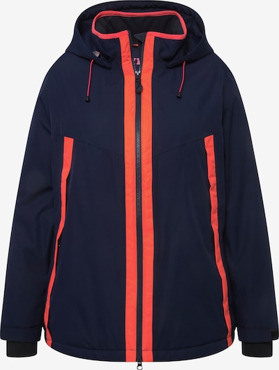 Ulla Popken Funktionsjacke in XL-XXL in marine / pink, Produktansicht