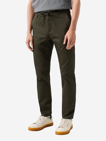 BOGNER Regular Chino Pants 'Riley' in Green: front