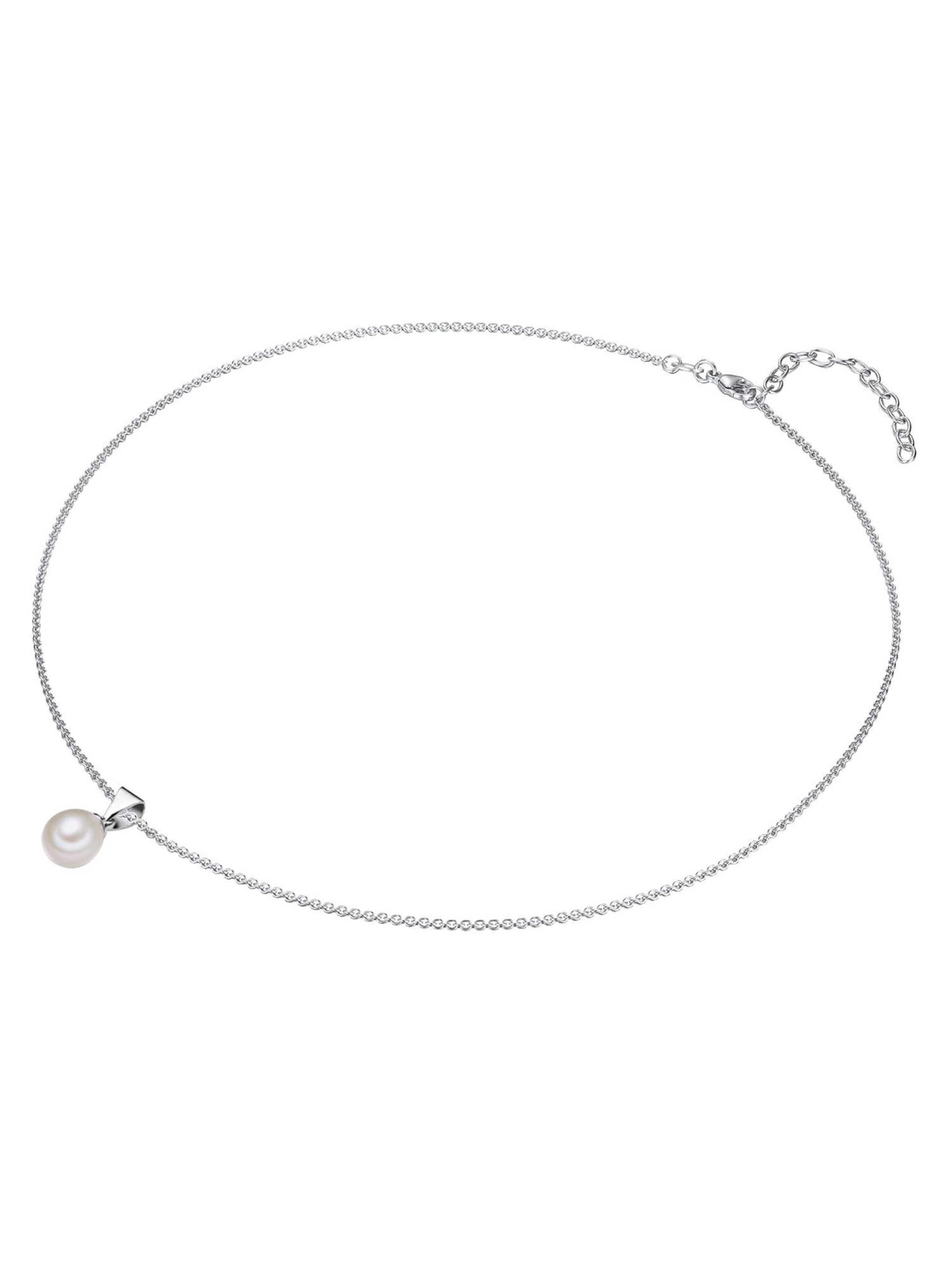 Valero Pearls Ketting in Zilver