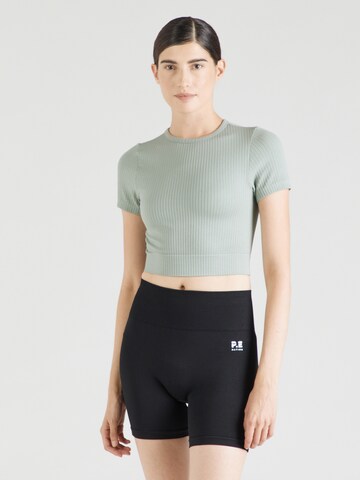 T-shirt fonctionnel Hunkemöller en vert : devant