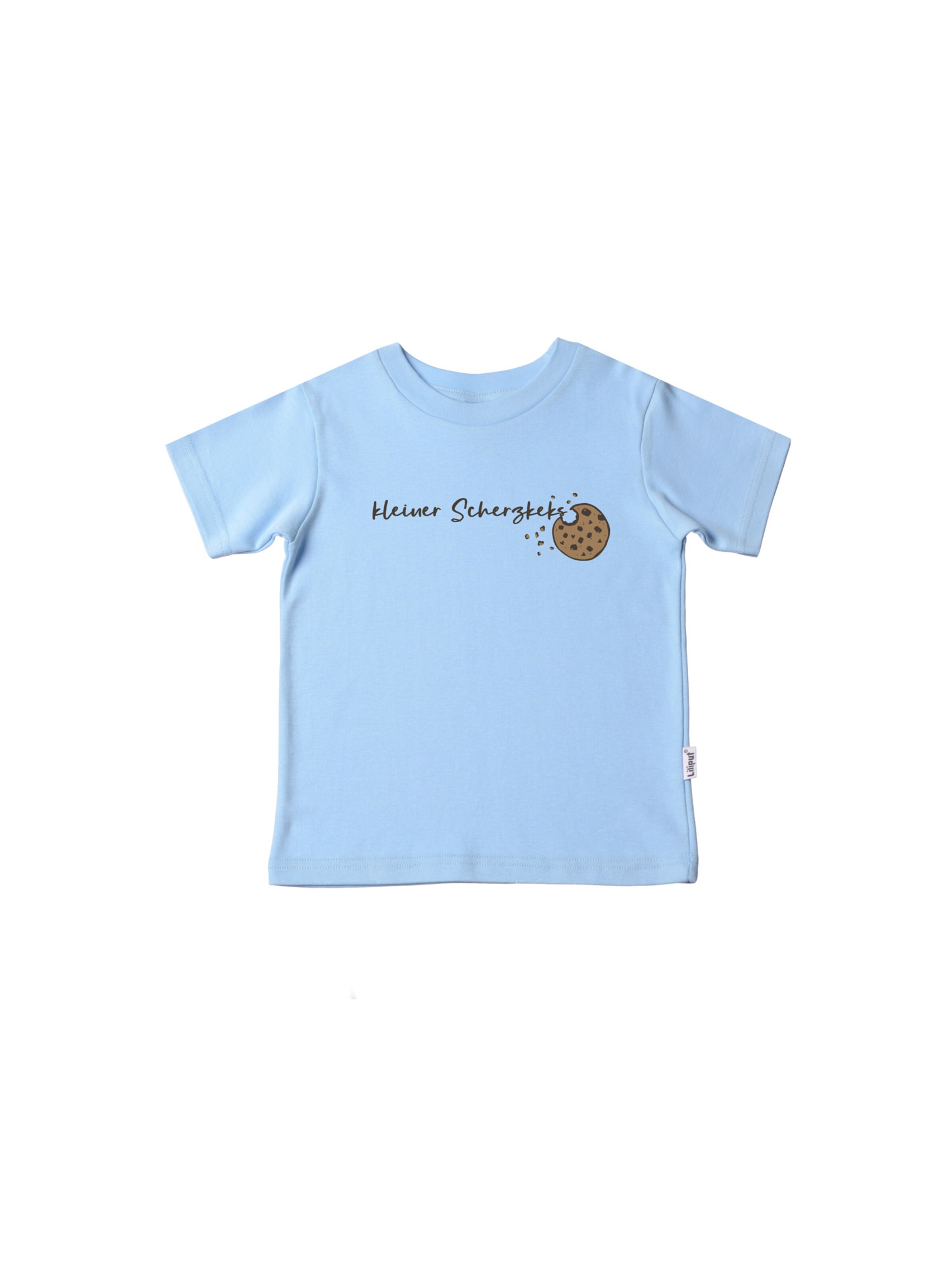 LILIPUT Shirt 'Scherzkeks' in Blue: front
