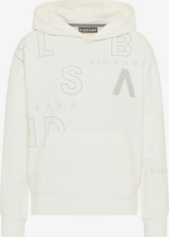 Elbsand Sweatshirt 'Liya' in White: front