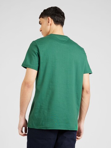 Tommy Jeans Regularny krój Koszulka w kolorze zielony