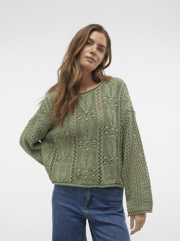 VERO MODA Sweater 'SANTORINI' in Green