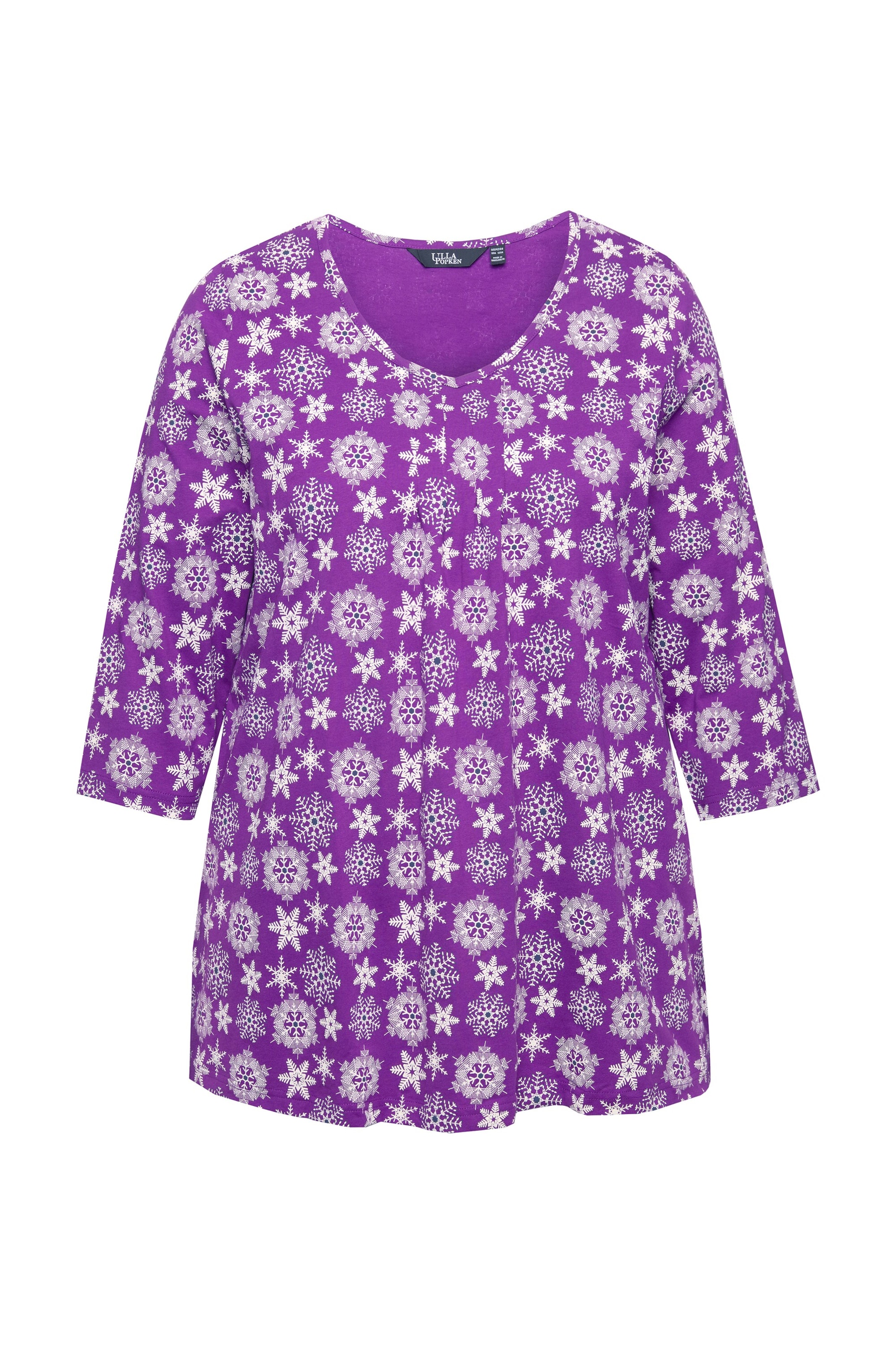 Ulla Popken Bluse in Lila: Vorderseite