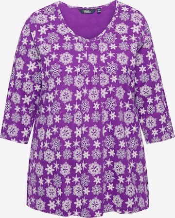Ulla Popken Shirt in Purple: front