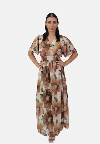 Elara Kjole i brun: forside