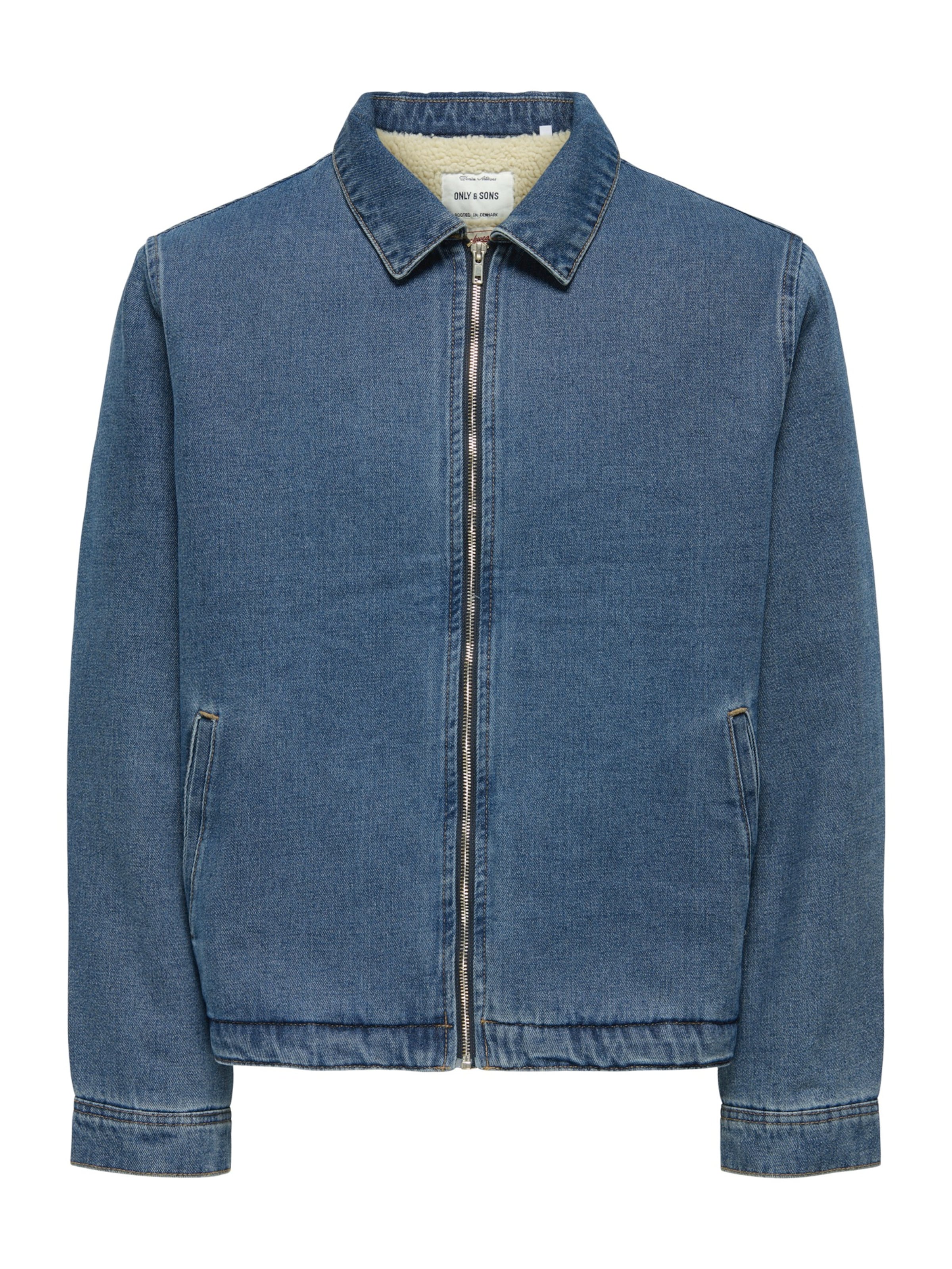 Only & Sons Between-Season Jacket in Blue: front