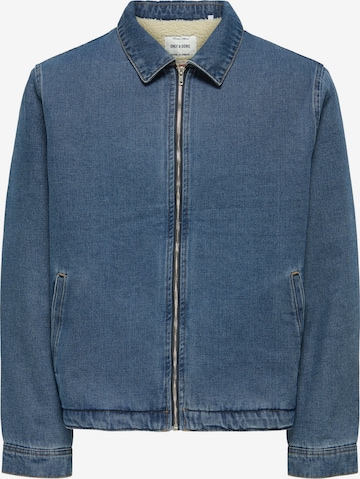 Only & Sons Välikausitakki värissä sininen: etupuoli