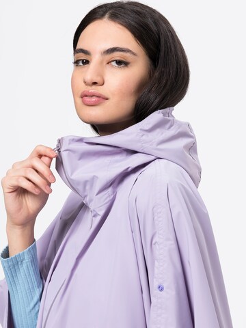 OOF WEAR Between-Seasons Coat in Purple