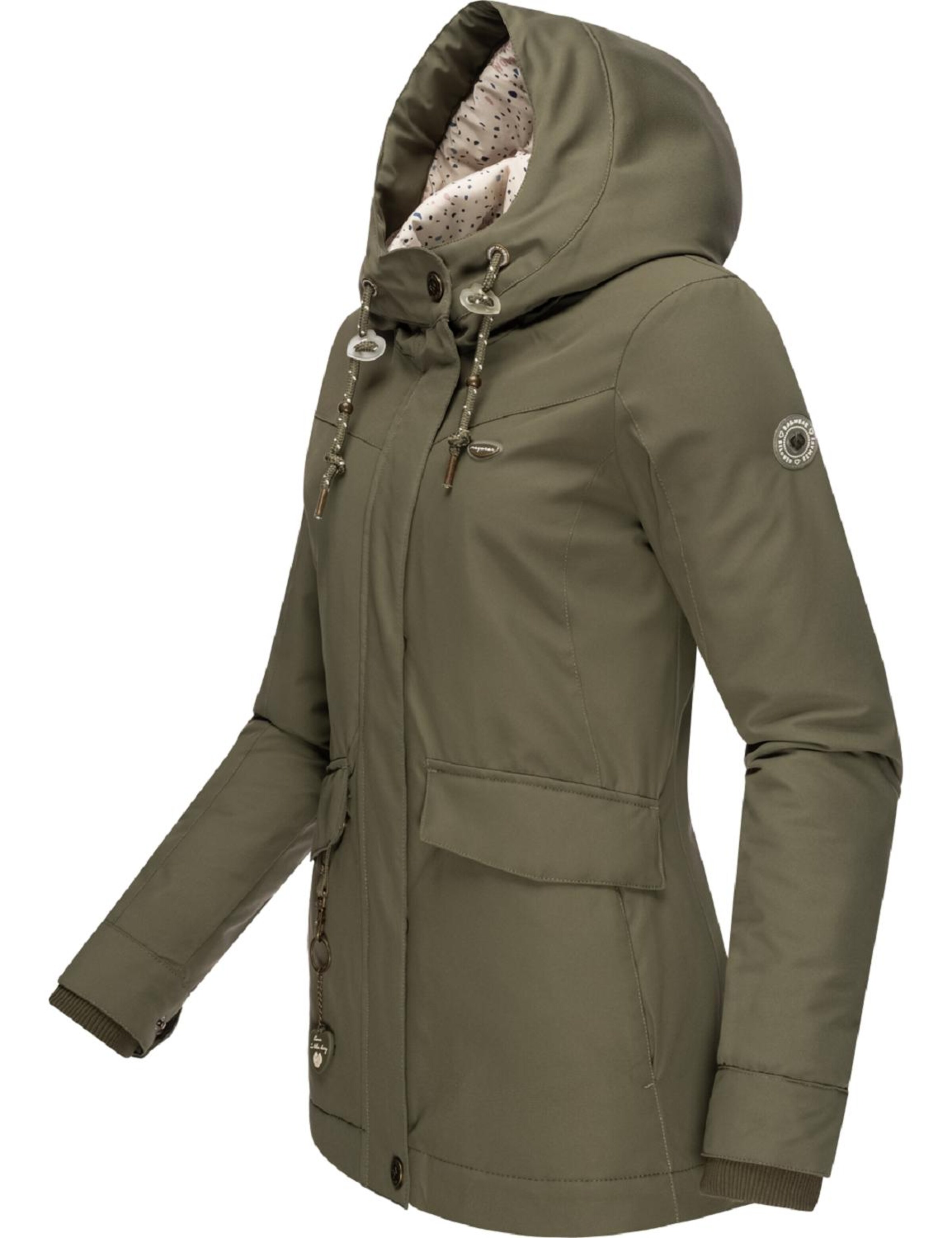 Ragwear Zimná bunda 'Jazmin' - Zelená