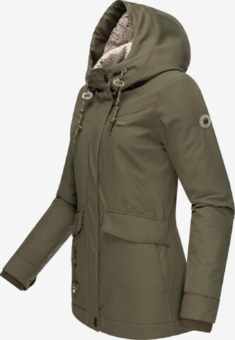 Ragwear Winterjacke 'Jazmin' in Grün