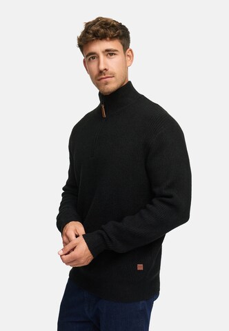 INDICODE JEANS Trui 'INPeace' in Zwart