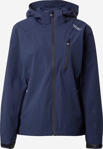 Weather Report - Chaqueta de montaña 'Camelia' en azul: frente