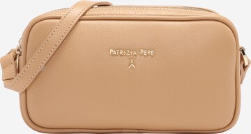 Sac à bandoulière PATRIZIA PEPE en beige : devant