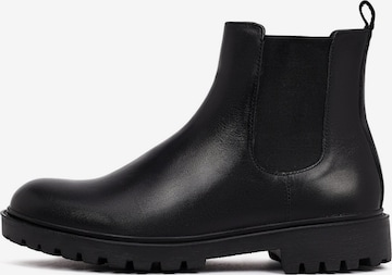 Derimod Chelsea-bootsit värissä musta: etupuoli