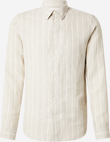 NN07 Regular Fit Paita 'Enzo' värissä beige: etupuoli