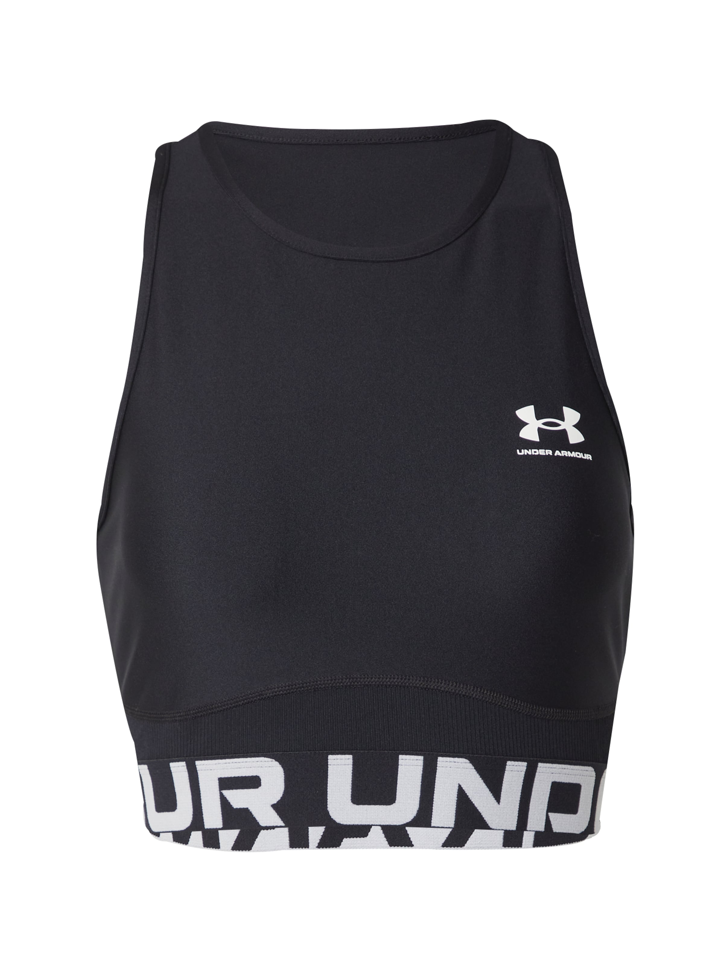 UNDER ARMOUR Sport top - fekete: elől